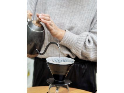 Home preparation of filter coffee